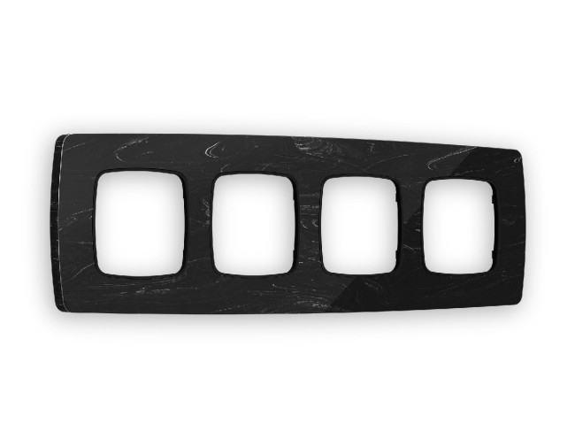 Рамка четырехместная Ambrella Volt Opera OF940704 Рамка четырехместная Ambrella Volt Opera OF940704