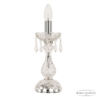 Настольная лампа Bohemia Ivele Crystal 104L/1-27 Ni Настольная лампа Bohemia Ivele Crystal 104L/1-27 Ni