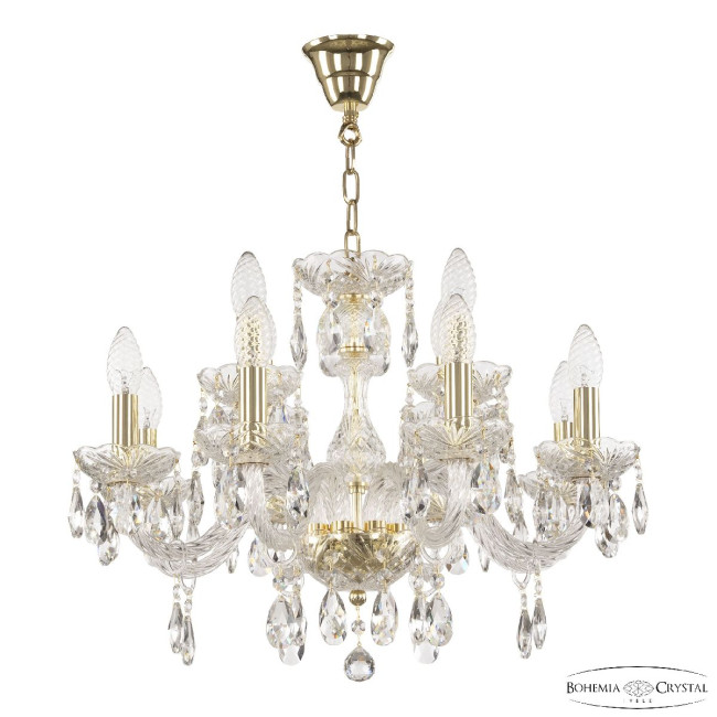 Подвесная люстра Bohemia Ivele Crystal 117/8+4/195 G Подвесная люстра Bohemia Ivele Crystal 117/8+4/195 G