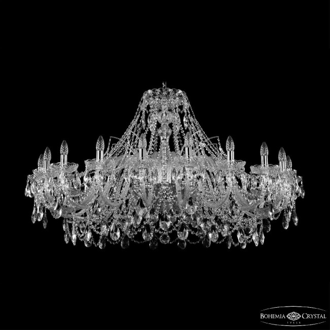 Подвесная люстра Bohemia Ivele Crystal 1411/20/460 Ni Подвесная люстра Bohemia Ivele Crystal 1411/20/460 Ni