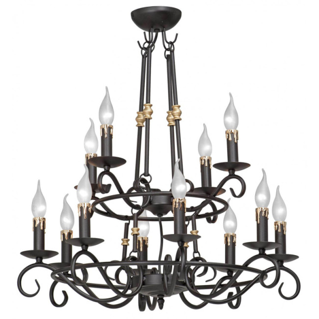 Подвесная люстра VitaLuce V1039/8+4 Подвесная люстра VitaLuce V1039/8+4