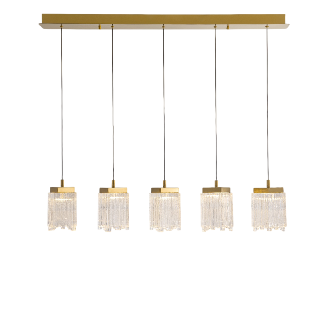 Подвесной светильник MD25020403-5B2 Satin gold