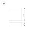 Потолочный светильник Arlight SP-Quadro-S600x600-60W Warm3000 034804 Потолочный светильник Arlight SP-Quadro-S600x600-60W Warm3000 034804