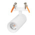 Спот Arlight LGD-ARTEMIS-BUILT-FLAP-R55-12W Warm2700 (WH, 8-80 deg, 230V) (IP20 Металл) 062273