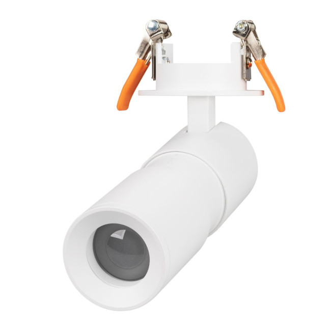 Спот Arlight LGD-ARTEMIS-BUILT-FLAP-R55-12W Warm2700 (WH, 8-80 deg, 230V) (IP20 Металл) 062273