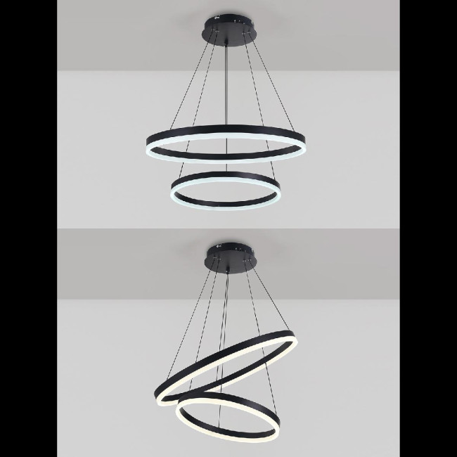 Подвесная люстра Natali Kovaltseva Oreol LED LAMPS 81298