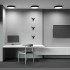 Потолочный светильник Maytoni Zon C032CL-45W2.7K-RD-B Потолочный светильник Maytoni Zon C032CL-45W2.7K-RD-B