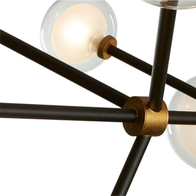 Подвесной светильник Delight Collection Nabila 10101P/10 black/gold Подвесной светильник Delight Collection Nabila 10101P/10 black/gold