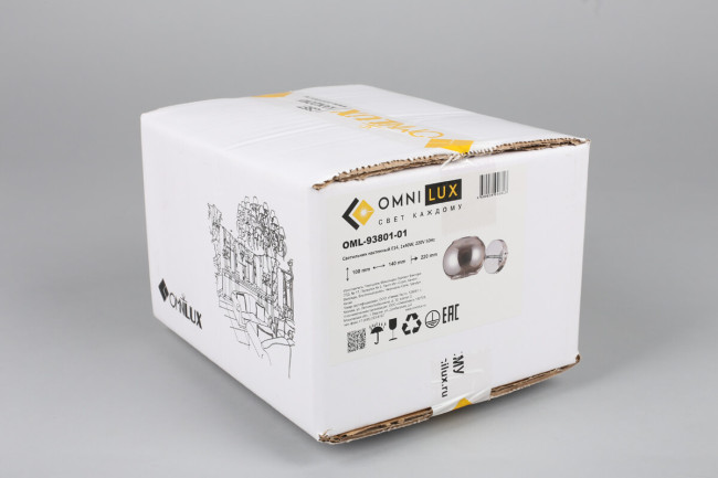 Бра Omnilux Marsala OML-93801-01 Бра Omnilux Marsala OML-93801-01