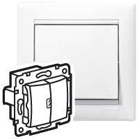 Переключатель двухклавишный Legrand Valena Classic 694266 Переключатель двухклавишный Legrand Valena Classic 694266