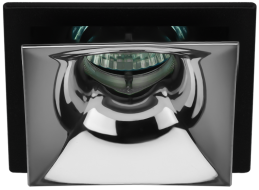 Встраиваемый светильник Эра KL102 BK/CH Б0056356 Встраиваемый светильник Эра KL102 BK/CH Б0056356