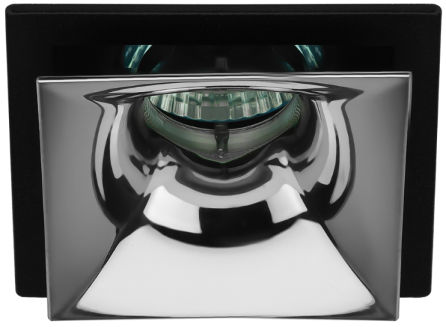 Встраиваемый светильник Эра KL102 BK/CH Б0056356 Встраиваемый светильник Эра KL102 BK/CH Б0056356