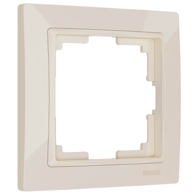 Рамка на 1 пост Werkel Snabb basic слоновая кость W0012003 4690389161179 Рамка на 1 пост Werkel Snabb basic слоновая кость W0012003 4690389161179