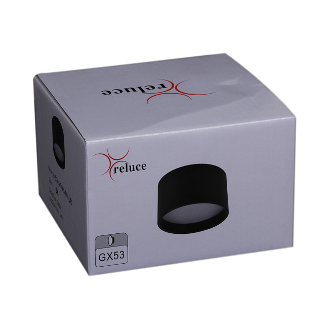Накладной светильник Reluce 53057-9.5-001UR GX53 BK Накладной светильник Reluce 53057-9.5-001UR GX53 BK