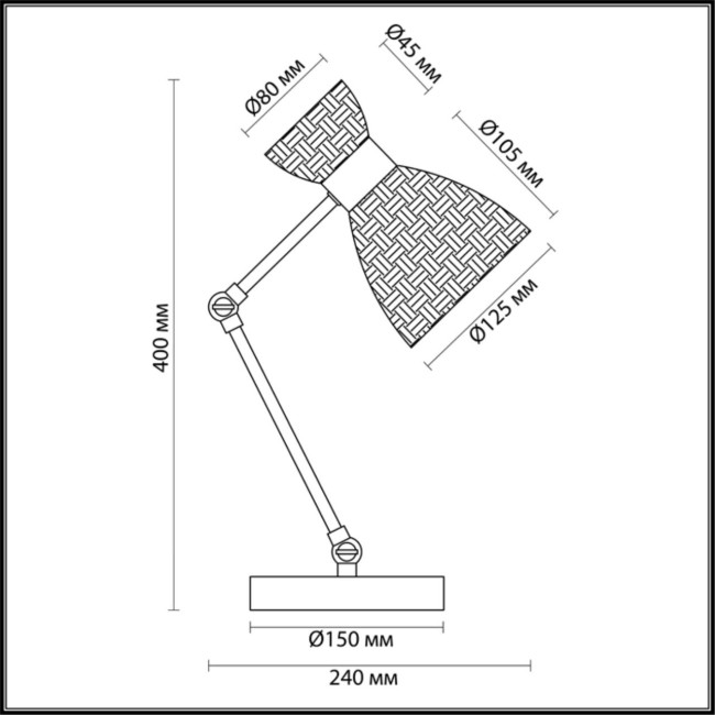 Настольная лампа Lumion Jackie 3704/1T Настольная лампа Lumion Jackie 3704/1T