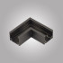 Угловой коннектор для магнитного шинопровода AM Group Magnet AM503 BK