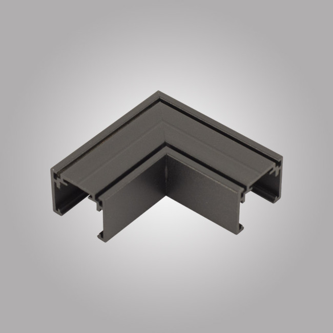 Угловой коннектор для магнитного шинопровода AM Group Magnet AM503 BK