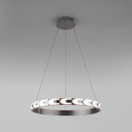 Подвесной светодиодный светильник Eurosvet Chain 90164/1 сатин-никель