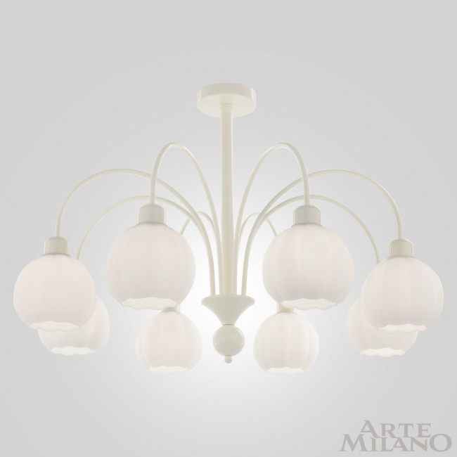 Люстра на штанге Arte Milano Napoli 315066/D800/8 IV