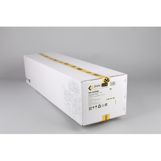 Подвесная люстра Omnilux Crocetta OML-59703-06 Подвесная люстра Omnilux Crocetta OML-59703-06