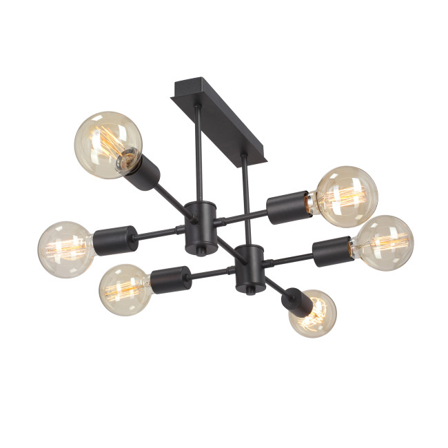 Потолочная люстра Vitaluce V3989-1/6PL Потолочная люстра Vitaluce V3989-1/6PL