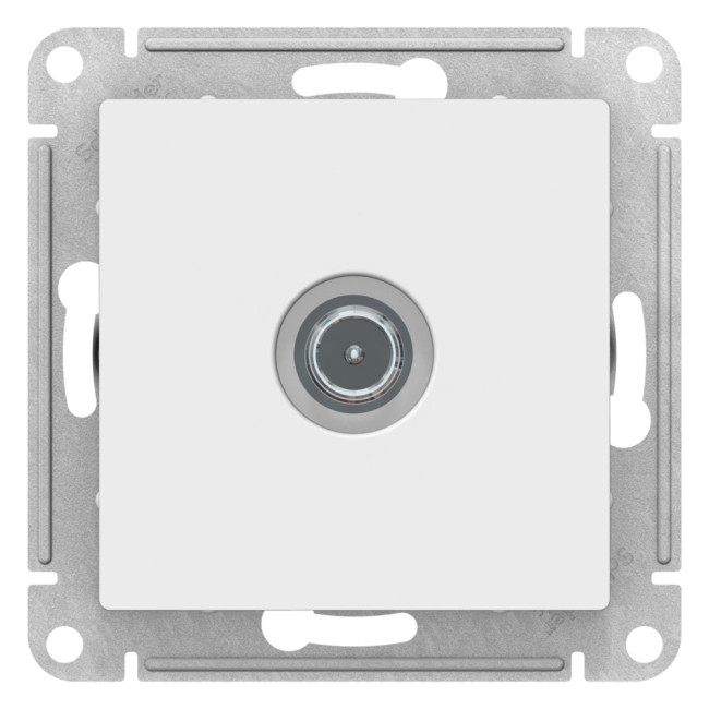 Розетка TV оконечная 1DB Systeme Electric AtlasDesign Лотос ATN001391 Розетка TV оконечная 1DB Systeme Electric AtlasDesign Лотос ATN001391