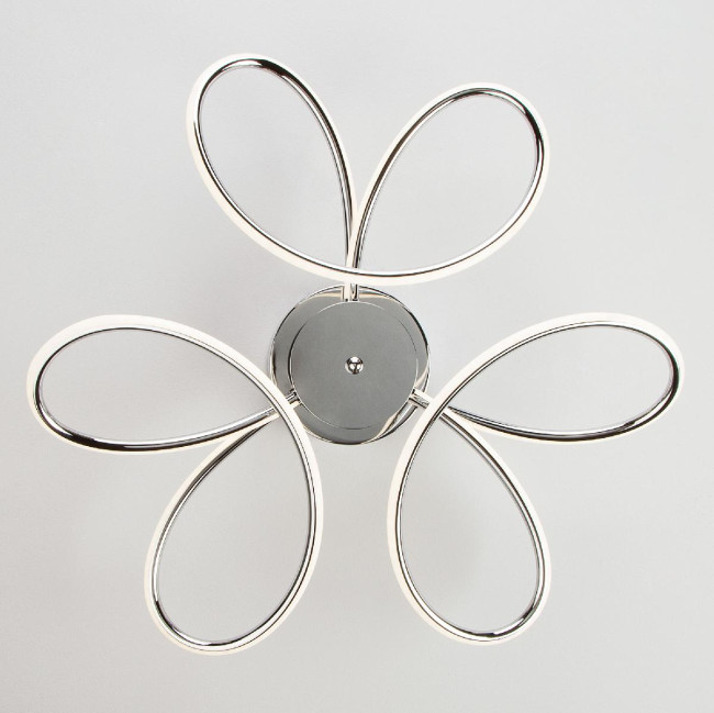 Потолочный светодиодный светильник Eurosvet Lozanna 90083/3 хром Потолочный светодиодный светильник Eurosvet Lozanna 90083/3 хром