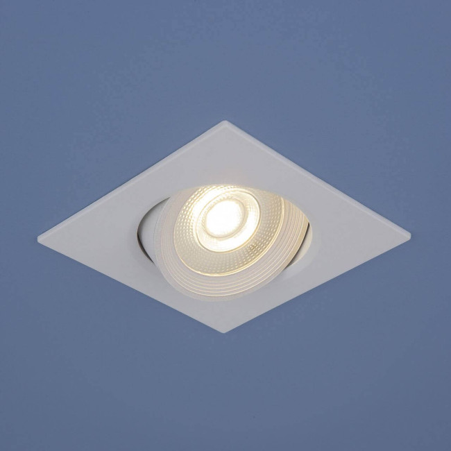 Встраиваемый светодиодный светильник Elektrostandard 9915 LED 6W WH белый 4690389138669 Встраиваемый светодиодный светильник Elektrostandard 9915 LED 6W WH белый 4690389138669