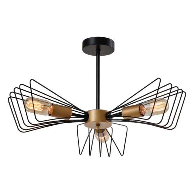 Люстра на штанге Lussole Loft Durham LSP-8795 Люстра на штанге Lussole Loft Durham LSP-8795