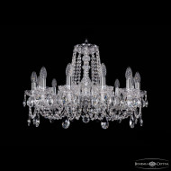 Подвесная люстра Bohemia Ivele Crystal 1402/12/240 Ni Подвесная люстра Bohemia Ivele Crystal 1402/12/240 Ni