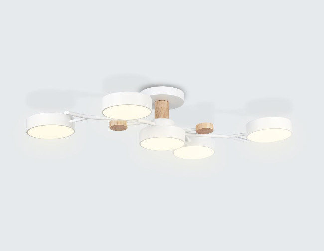 Потолочная люстра Ambrella Light Comfort LineTech FL4834 Потолочная люстра Ambrella Light Comfort LineTech FL4834