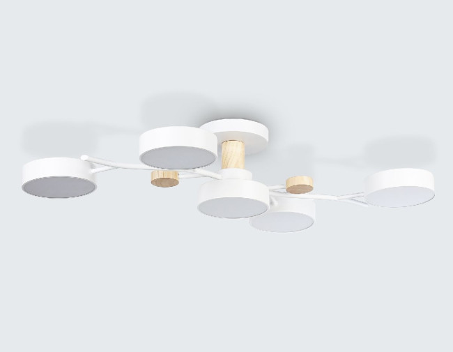 Потолочная люстра Ambrella Light Comfort LineTech FL4834 Потолочная люстра Ambrella Light Comfort LineTech FL4834