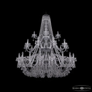 Подвесная люстра Bohemia Ivele Crystal 1409/20+10+5/530/3d Ni