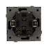 Механизм выключателя двухклавишный непроходной Arlight SWT-TENDO-MK02-SFPL-BK (230V, 10A) 054544