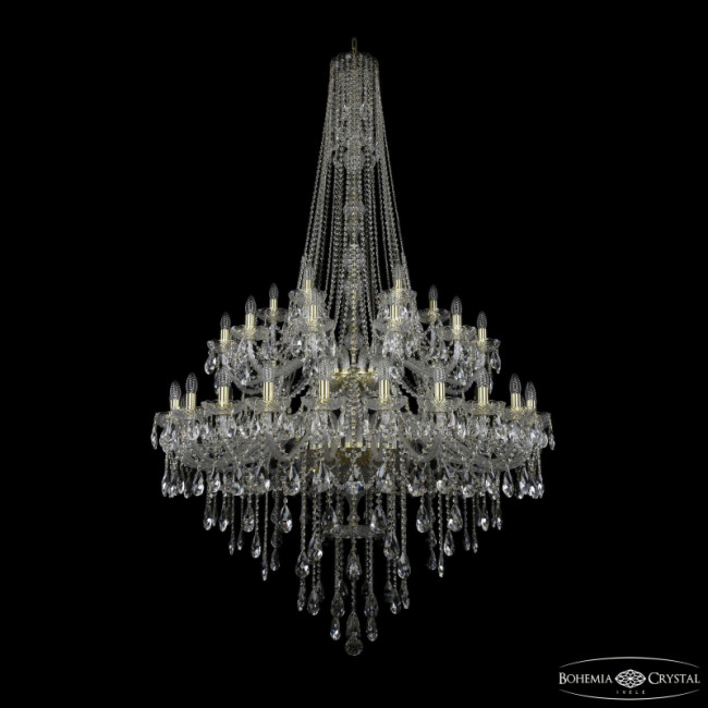 Подвесная люстра Bohemia Ivele Crystal 1415/24+12+6/460/h-213/2d G
