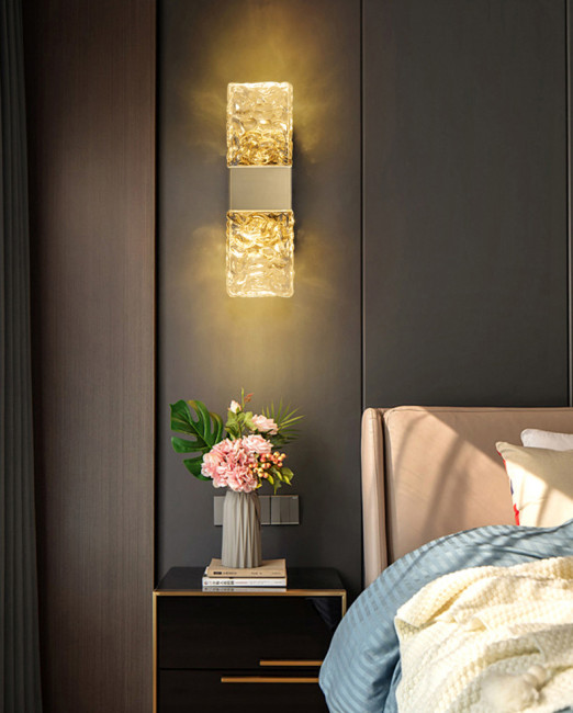 Настенный светильник DeLight Collection Wall lamp 88068W gold/clear Настенный светильник DeLight Collection Wall lamp 88068W gold/clear