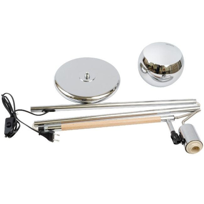 Торшер Uniel UML-T702 E14 SILVER+ UL-00010957