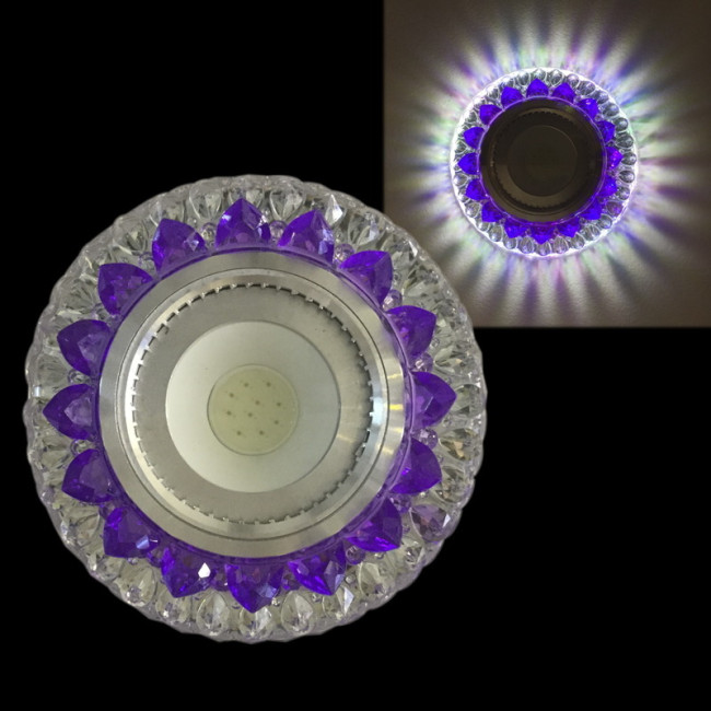 Встраиваемый светильник Reluce 42205-9.0-001PL MR16+LED3W CL/PP+MIX Встраиваемый светильник Reluce 42205-9.0-001PL MR16+LED3W CL/PP+MIX