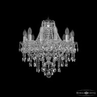 Подвесная люстра Bohemia Ivele Crystal 1415/12/165 Ni Подвесная люстра Bohemia Ivele Crystal 1415/12/165 Ni