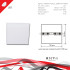 Встраиваемый светильник Reluce 70604-9.0-001OL LED16W WH 4000K Встраиваемый светильник Reluce 70604-9.0-001OL LED16W WH 4000K