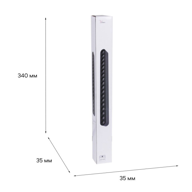 Трековый магнитный светильник (CCT+SMART) Reluce 13002-9.3-001UR magnetic LED16W BK CCT+SMART Трековый магнитный светильник (CCT+SMART) Reluce 13002-9.3-001UR magnetic LED16W BK CCT+SMART