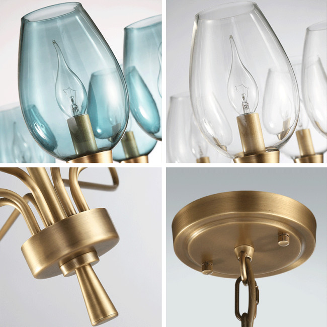 Подвесная люстра ImperiumLoft Viola 179884-26 Подвесная люстра ImperiumLoft Viola 179884-26