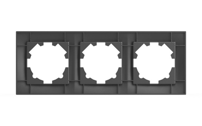 Рамка трехместная ELBI Vega 510-011000-227 Рамка трехместная ELBI Vega 510-011000-227
