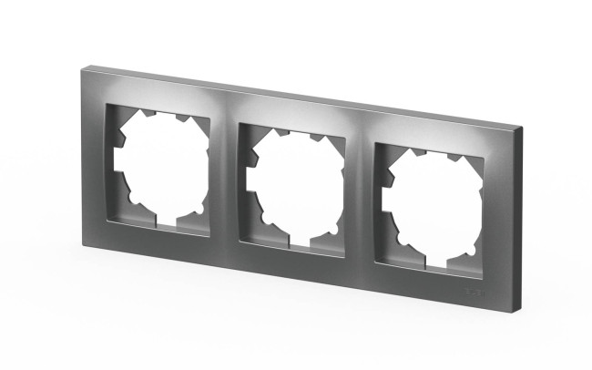Рамка трехместная ELBI Vega 510-011000-227 Рамка трехместная ELBI Vega 510-011000-227