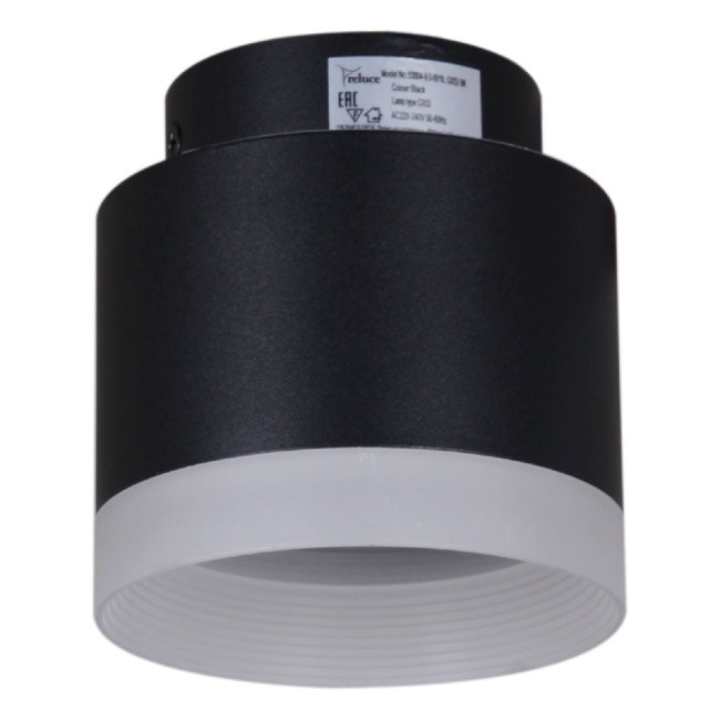 Накладной светильник Reluce 53004-9.5-001IL GX53+LED3W BK Накладной светильник Reluce 53004-9.5-001IL GX53+LED3W BK