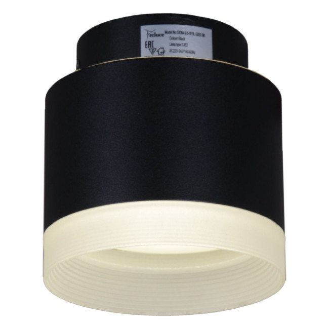 Накладной светильник Reluce 53004-9.5-001IL GX53+LED3W BK Накладной светильник Reluce 53004-9.5-001IL GX53+LED3W BK