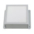 Встраиваемый светильник Uniel ULP-1010-7W/4000K IP54 GRILYATO OPAL WHITE UL-00012839