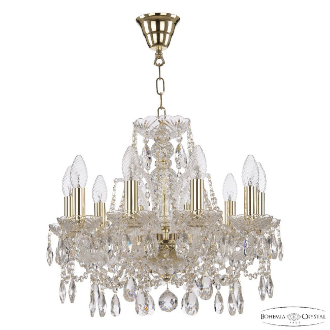 Подвесная люстра Bohemia Ivele Crystal 105/10/141 G Подвесная люстра Bohemia Ivele Crystal 105/10/141 G