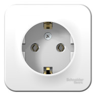 Розетка с/з без шторок, 16А, 250В Systeme Electric Blanca наруж Бел BLNRA010101 Розетка с/з без шторок, 16А, 250В Systeme Electric Blanca наруж Бел BLNRA010101