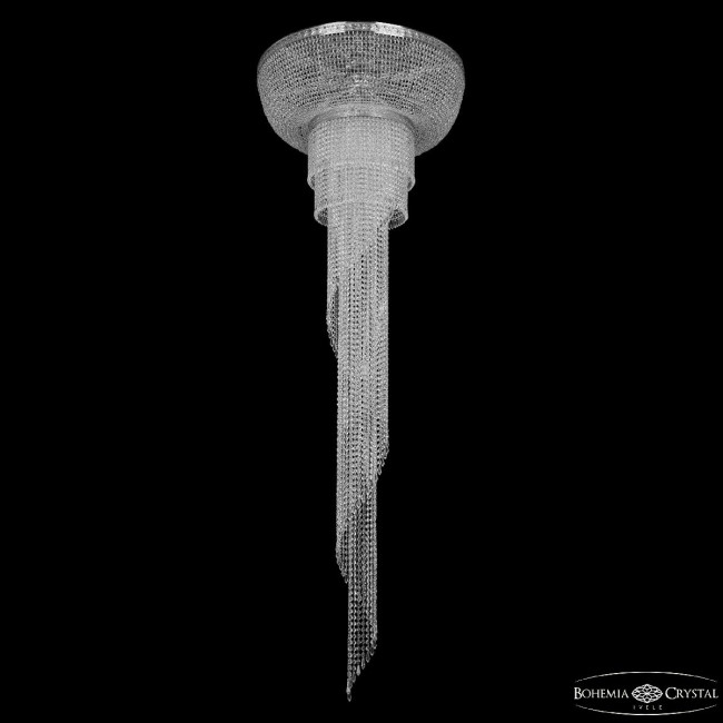 Каскадная люстра Bohemia Ivele Crystal 83221/80IV-250 Ni Каскадная люстра Bohemia Ivele Crystal 83221/80IV-250 Ni